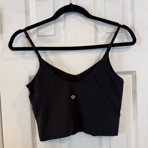 Lululemon Align Cropped Cami Tank Top Light Support Sz 8